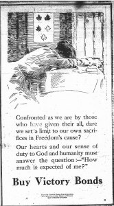 Poster for Victory Bonds