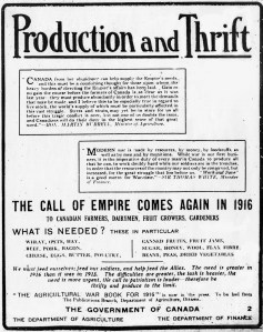 Production and Thrift