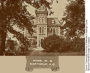 Home of Mr. W.B. Northrup on Front Street North, Belleville