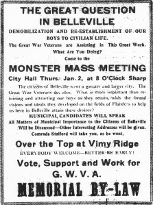 Meeting on Demobilization