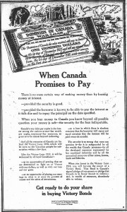 Poster for Victory Bonds