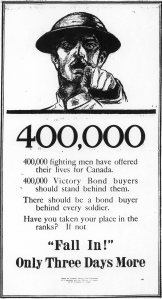 Poster for Victory Loan Campaign