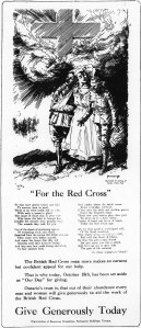 Poster for British Red Cross