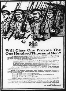 Poster for Military Service Act