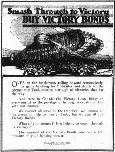 Poster for Victory Bonds