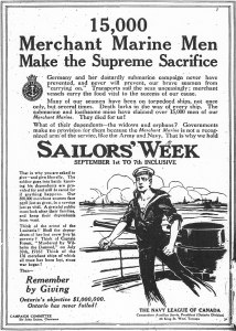Poster for Sailors' Week