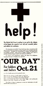 British Red Cross advertisement