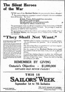 Poster for Sailors' Week