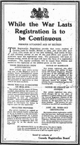 Poster for registration